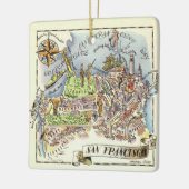 San Francisco Ceramic Ornament (Links)