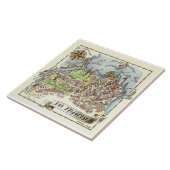 San Francisco Ceramic Tegel Tegeltje (Zijkant)