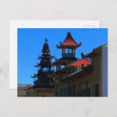 San Francisco Chinatown #10 Briefkaart (Voorkant / Achterkant)
