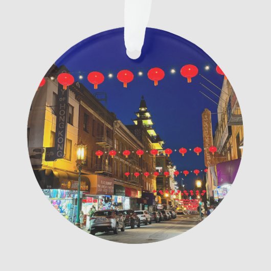 San Francisco Chinatown #11 Ornament (voorkant)
