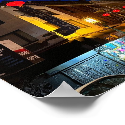 San Francisco Chinatown #11 Poster (Hoek)