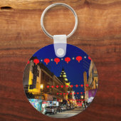 San Francisco Chinatown #11 Sleutelhanger (Voorkant)