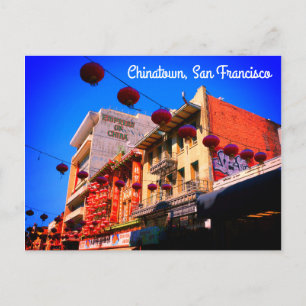 San Francisco Chinatown #4 Briefkaart
