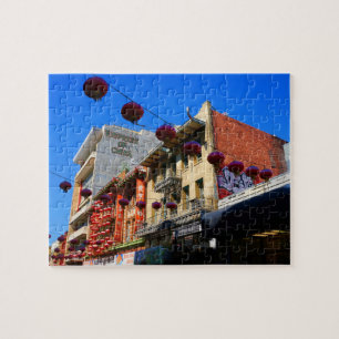 San Francisco Chinatown #4 Jigzaag Puzzle Legpuzzel