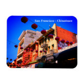 San Francisco Chinatown #4 Magnet Magneet (Horizontaal)