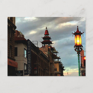 San Francisco Chinatown #6-2 Briefkaart