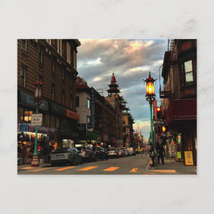San Francisco Chinatown #6 Briefkaart