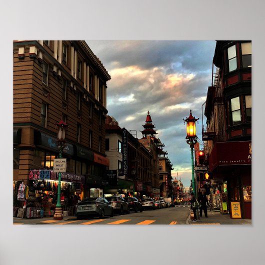 San Francisco Chinatown #6 Poster (Voorkant)