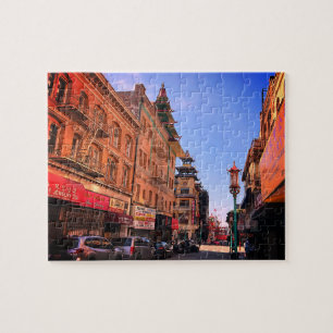 San Francisco Chinatown #7 Jigzaag Puzzle Legpuzzel