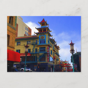 San Francisco Chinatown #8 Briefkaart