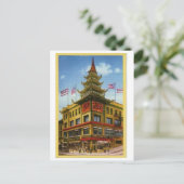 San Francisco Chinatown Briefkaart (Staand voorkant)