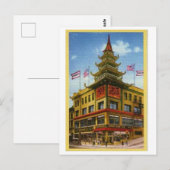 San Francisco Chinatown Briefkaart (Voorkant / Achterkant)