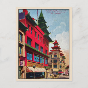 San Francisco Chinatown Briefkaart