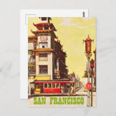 San Francisco, Chinatown, Briefkaart (Voorkant / Achterkant)