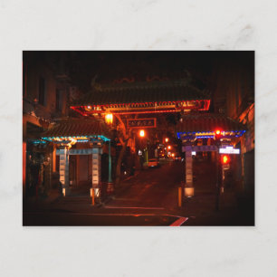 San Francisco Chinatown Gate #2 Briefkaart