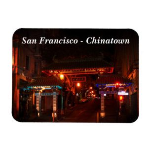San Francisco Chinatown Gate #2 Magnet Magneet