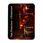 San Francisco Chinatown Gate #2 Magnet Magneet (Verticaal)