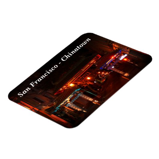 San Francisco Chinatown Gate #2 Magnet Magneet (Linkerzijde)