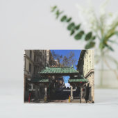 San Francisco Chinatown Gate #3 Briefkaart (Staand voorkant)