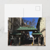 San Francisco Chinatown Gate #3 Briefkaart (Voorkant / Achterkant)