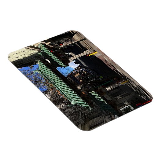 San Francisco Chinatown Gate #3 Magnet Magneet (Rechterzijde)