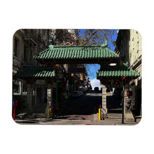 San Francisco Chinatown Gate #3 Magnet Magneet
