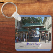 San Francisco Chinatown Gate Sleutelhanger (Voorkant)