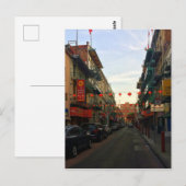 San Francisco Chinatown Lantern #2 Briefkaart (Voorkant / Achterkant)