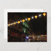 San Francisco Chinatown Lantern #3 Briefkaart (Voorkant / Achterkant)