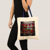 San Francisco Chinatown Lantern #4 Canvas tas (Voorkant (product))