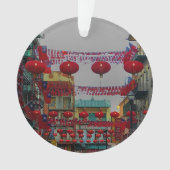 San Francisco Chinatown Lantern #4 Ornament (voorkant)