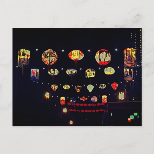 San Francisco Chinatown Lantern #5-2 Briefkaart (Voorkant)