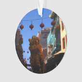 San Francisco Chinatown Lion Dance Ornament (voorkant)
