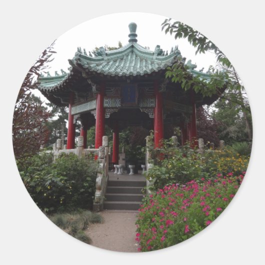 San Francisco Chinese Pavilion Stickers (Voorkant)