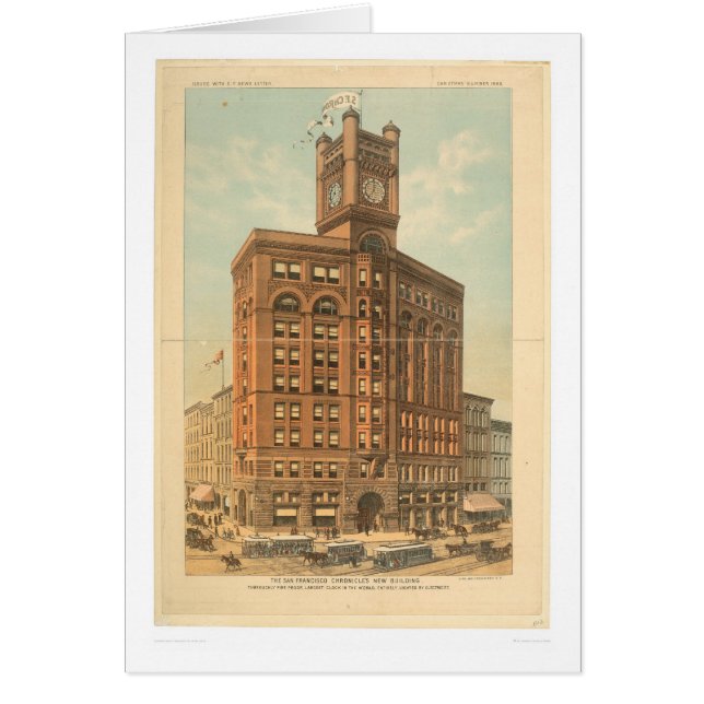 San Francisco Chronicle's New Building (1476A) (Voorkant)