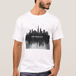 San Francisco City California Verenigde Staten T-shirt