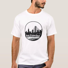 San Francisco City California Verenigde Staten T-shirt