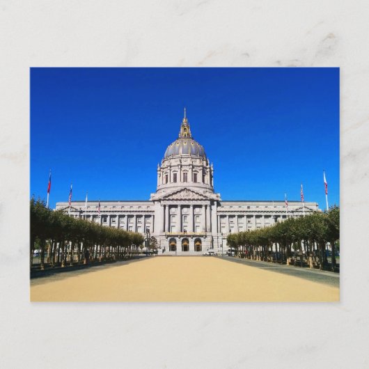 San Francisco City Hall #1-1 Briefkaart (Voorkant)