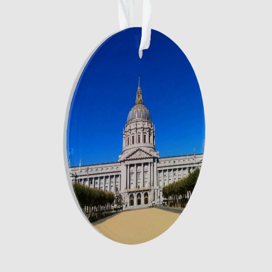 San Francisco City Hall #1 Ornament (voorkant)