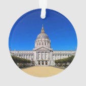 San Francisco City Hall #1 Ornament (achterkant)