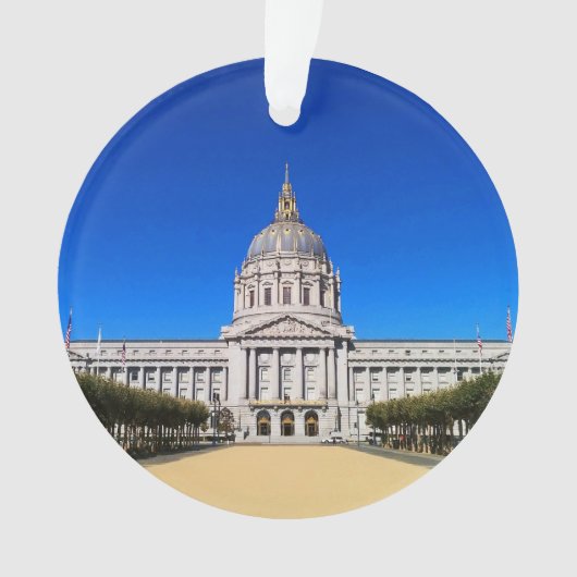 San Francisco City Hall #1 Ornament (voorkant)