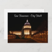 San Francisco City Hall #2-2 Briefkaart (Voorkant / Achterkant)