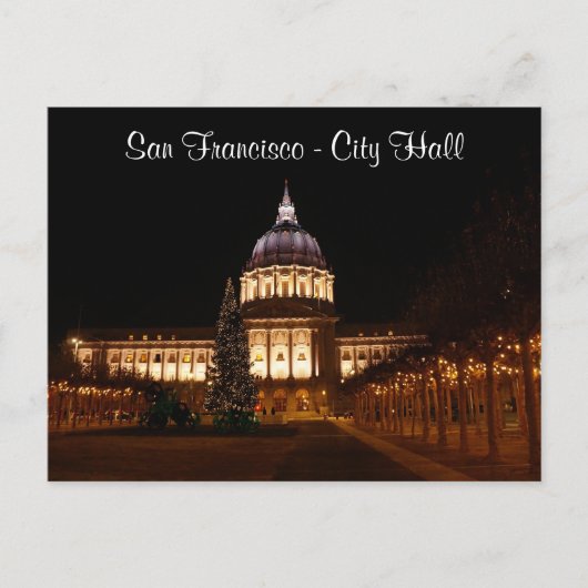 San Francisco City Hall #2-2 Briefkaart (Voorkant)