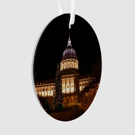 San Francisco City Hall #2 Ornament (voorkant)