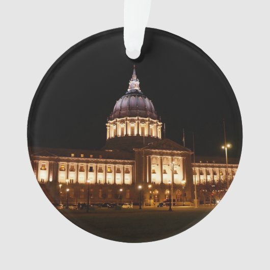 San Francisco City Hall #3-1 Ornament (voorkant)
