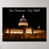 San Francisco City Hall #3 Poster (Voorkant)