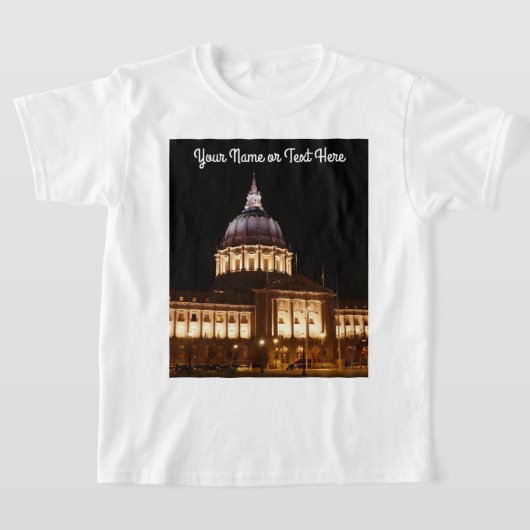 San Francisco City Hall #3 T-shirt (Laagn)