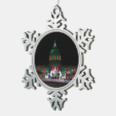 San Francisco City Hall #4 Snowflake Ornament (Rechts)