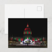 San Francisco City Hall #5 Briefkaart (Voorkant / Achterkant)