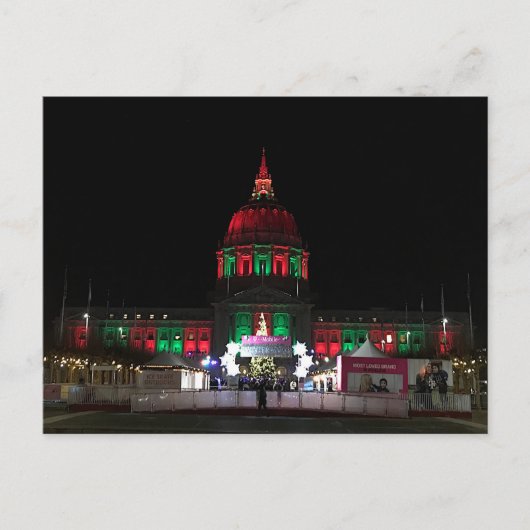 San Francisco City Hall #5 Briefkaart (Voorkant)